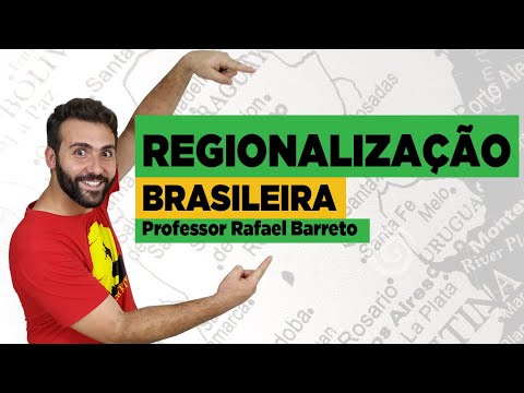 BRAZILIAN REGIONALIZATION - 5 MACROREGIONS, 3 REGIONAL COMPLEXES, 4 BRAZILS OF MILTON SANTOS