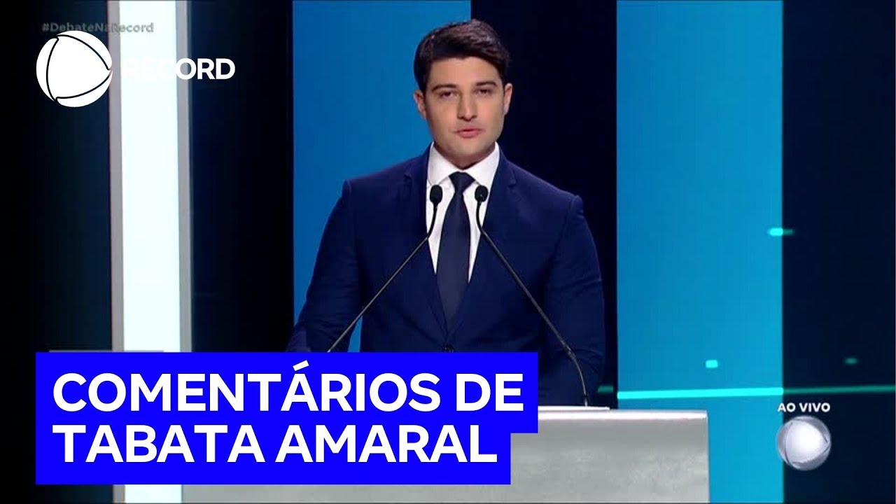 Âncora da Record News questiona Marçal sobre atuação do presidente do PRTB caso seja eleito