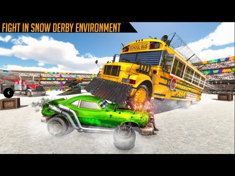 Monster bus derby dustruction gameplay 3|Monster Bus Derby Destruction 2020 Crash Stunts