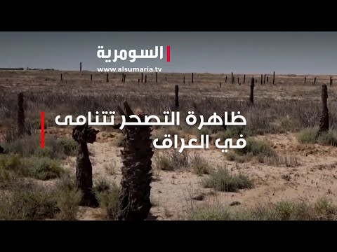 شاهد بالفيديو.. مع شحة الماء  ظاهرة التصحر تتنامى في العراق!