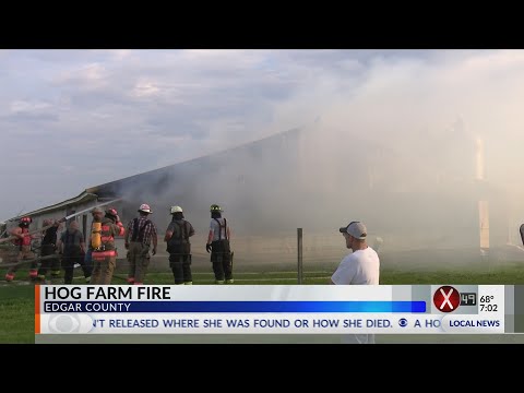 Pig farm fire