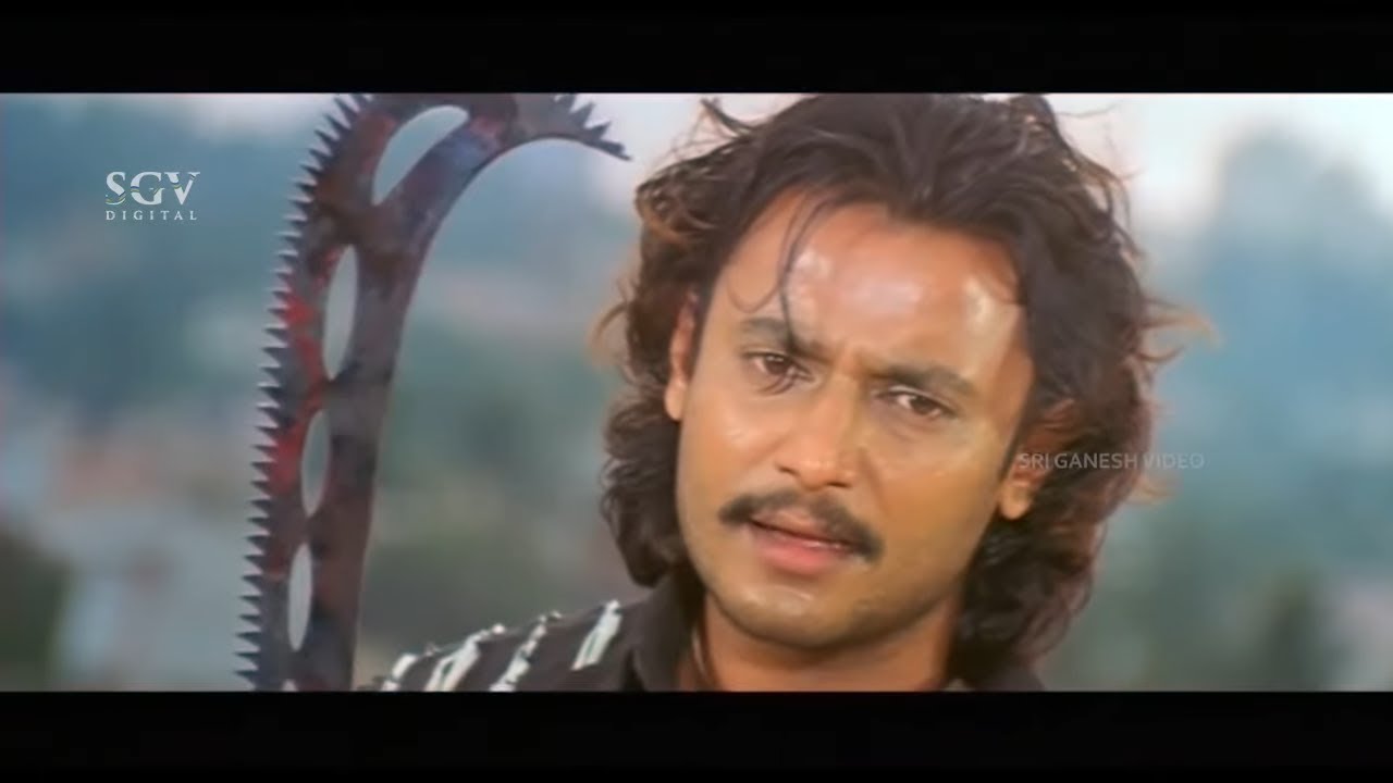 Darshan Energetic Entry Scene to Kill Rowdy | Indra Kannada Movie Scene