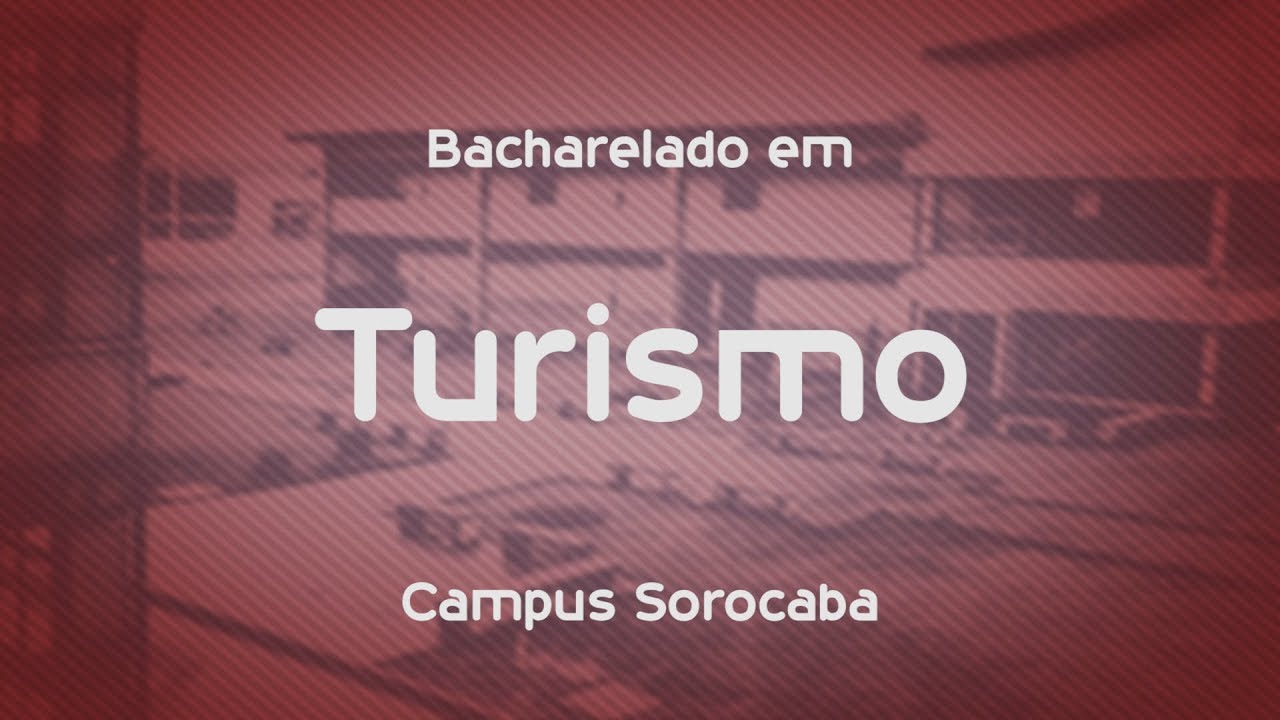 Que curso eu faço? - Turismo - UFSCar Sorocaba