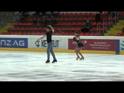 5 Ayesha CAMPBELL / Shane SPEDEN (NZL) - ISU JGP Austria 2012 Junior Ice Dance Short Dance