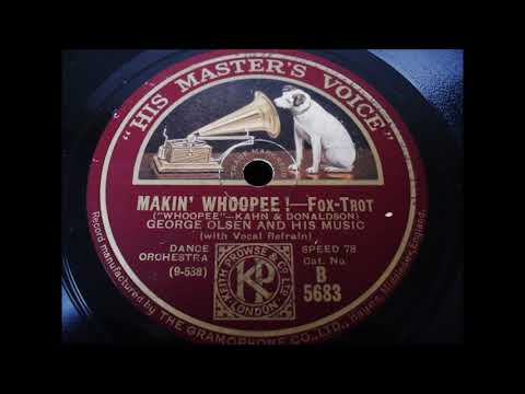 Makin' Whoopee Fox Trot 1929