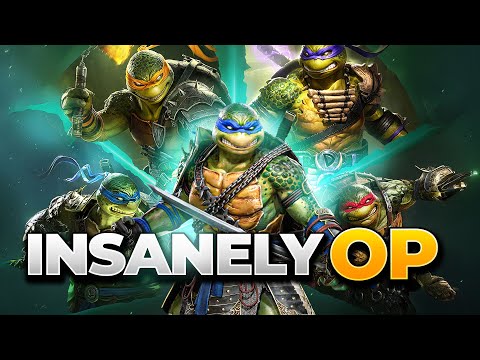 5 NINJA TURTLES on ONE TEAM vs EVERY DUNGEON! (Actually Insane!)