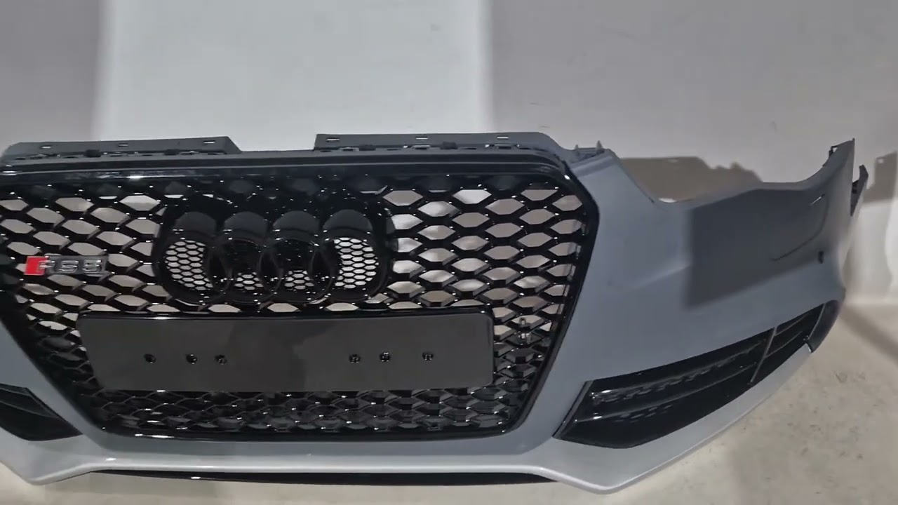 Передний бампер RS-Style (2011-2015) Video 2