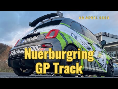 Abarth 595 Competizione 08 04 2023 Nürburgring GP Track TA Engineering