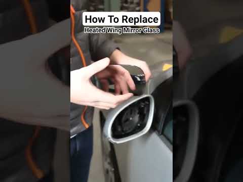 How to replace heated wing mirror glass #sidemirror #carmirror