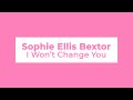 Sophie Ellis Bextor - I Won’t Change You (Lyrics)