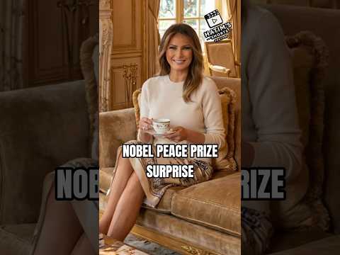 Donald Trump Surprises Melania With His Nobel Peace Prize 😂