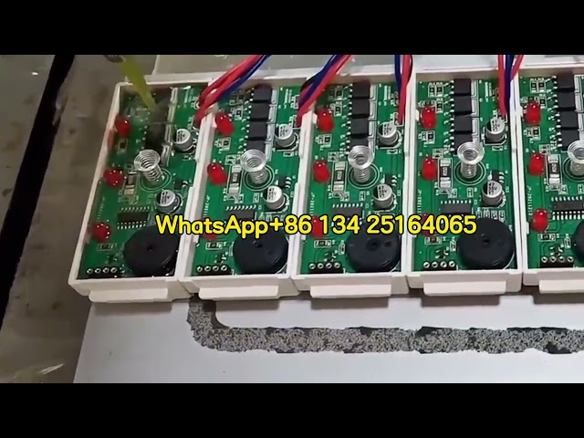 ab glue dispensing machine for electronic part assembly