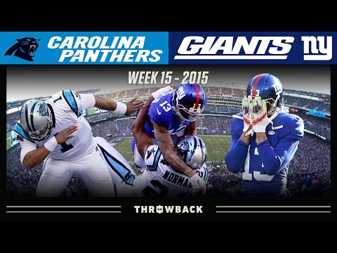 The Odell & Norman BRAWL Game! (Panthers vs. Giants 2015, Week 15)