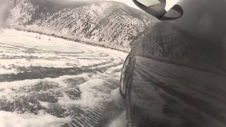 preview picture of video 'Georgetown Lake Ice Driving'