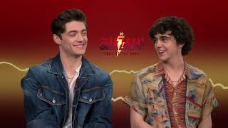 Download lagu Girlfriends, Unicorns, and Villains with 'Shazam!' Stars Asher Angel and Jack Dylan Grazer mp3