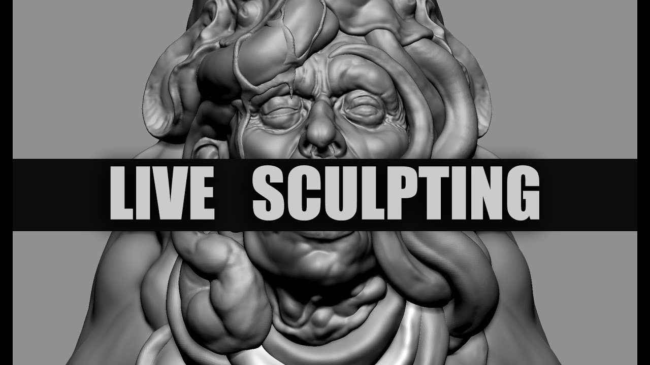 ZBRUSH LIVE SCULPTING SESSION 01