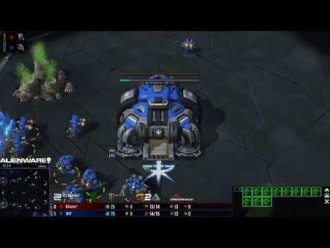 WCS - Elazer vs XY - g2 - Starcraft 2 HD polski komentarz