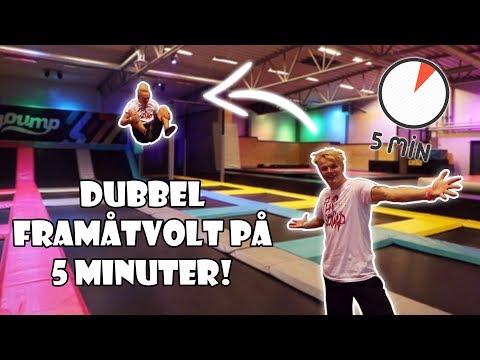 LÄR DIG DUBBEL FRAMÅTVOLT PÅ STUDSMATTA PÅ 5 MINUTER