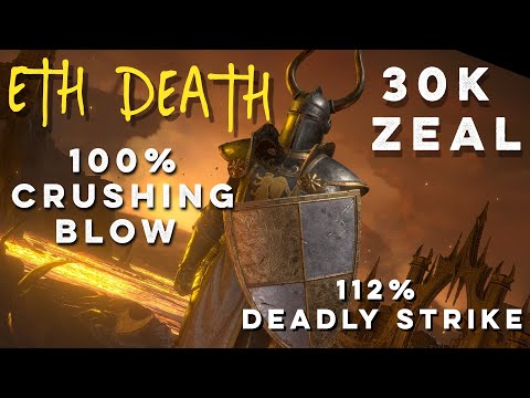 30K DMG Zeal Paladin Diablo 2 Resurrected Death Runeword In Berserker Axe