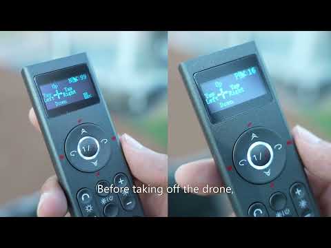 Endutether tethered drone lighting system video preview
