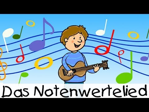 💡 Das Notenwertelied || Kinderlieder zum Lernen