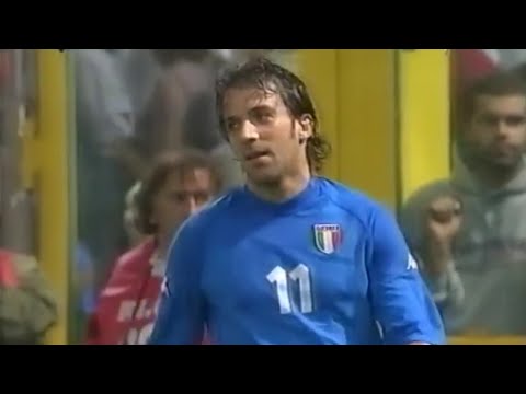 Del Piero vs Hungary 2001 World Cup Qualifiers
