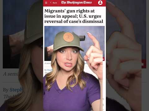 DOJ APPEAL: “Migrant’s Have 2A Rights” Ruling #guncontrol #2ndamendment #shortsvideo #shorts Thumbnail