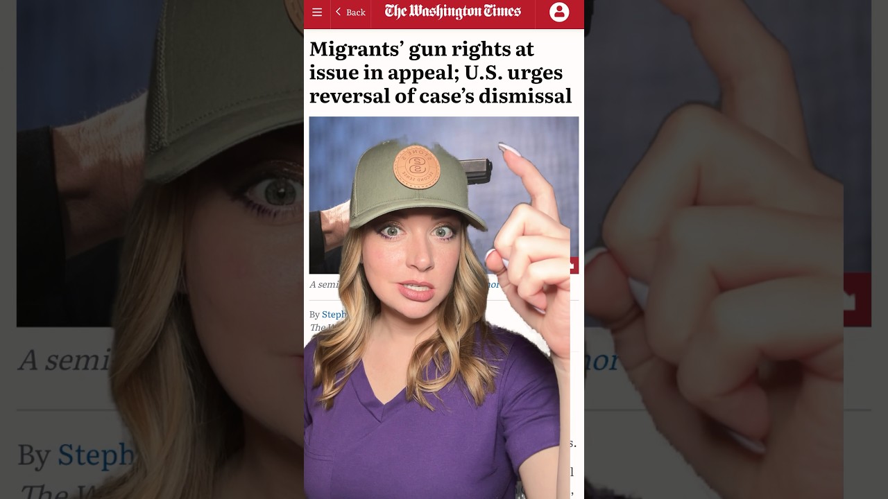 DOJ APPEAL: “Migrant’s Have 2A Rights” Ruling #guncontrol #2ndamendment #shortsvideo #shorts