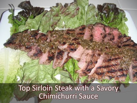 A Delicious Top Sirloin Steak with a Savory...