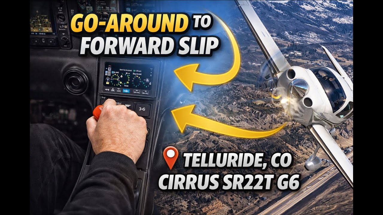 Is This Forward Slip Too Dangerous at High Altitude (10,000 ft)? USA's Highest Commercial Airport