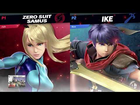 LAS 42 Singles LF | RichardIcecube (ZSS) vs. Neo (Ike) (Some Games Not Recorded)