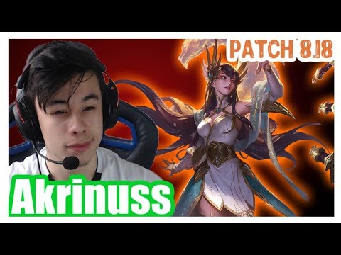 [BR] Akrinuss | IRELIA vs RYZE | IRELIA Top | Challenger Gameplay | Patch 8.18