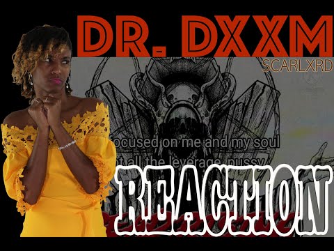 FIRST TIM HEARING Scarlxrd - Dr. Dxxm lyrics (Prod. Brian Spencer) | REACTION (InAVeeCoop Reacts)