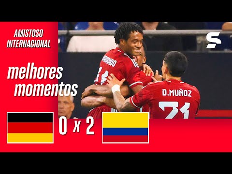 Gols e lances de Alemanha x Colômbia