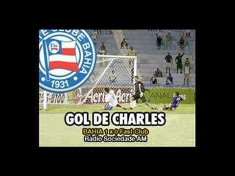 Gol de Charles - Bahia 1 x 0 Fast Club - Rádio Sociedade AM