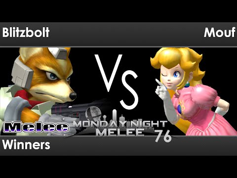 MNM 76 - Blitzbolt (Fox) vs Mouf (Peach) Winners - Melee