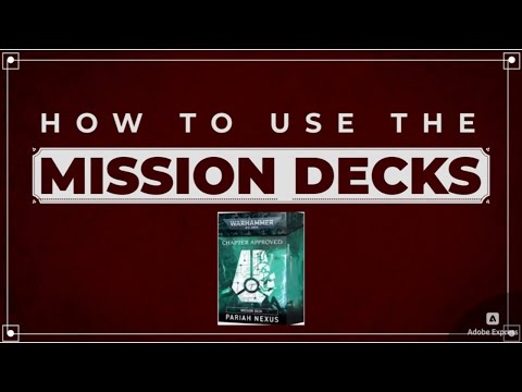 How To Use Mission Decks? | WARHAMMER 40,000