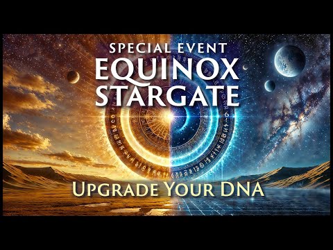 💫 Equinox Stargate Transmission | Activate Your DNA, Balance & Heal with Galactic Families (528Hz)