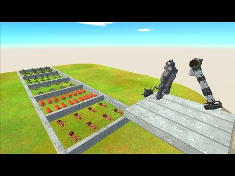 Feeding Giant Invertebrates - Animal Revolt Battle Simulator
