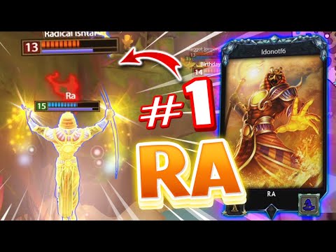 I Watched the NUMBER 1 RA in SMITE Play a Ranked Conquest Game...
