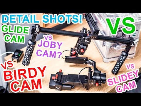 GIMBAL vs GLIDECAM vs SHOULDER RIG vs SLIDER vs VIEWFINDER vs HANDHELD