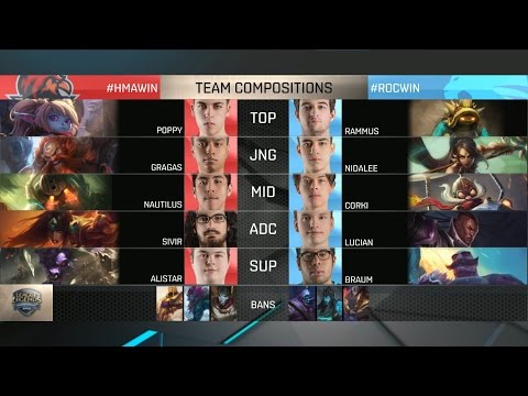 ROC vs HMA Highlights Game 4 - ROCCAT vs Huma - 2016 EU Summer Promotion Tournament