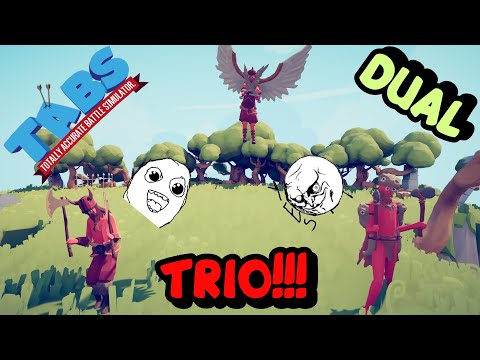 Dual Trio Vs Every Units (Same Price) | TABS - Totally Accurate Battle Simulator Great Fight!🔥😲🔥