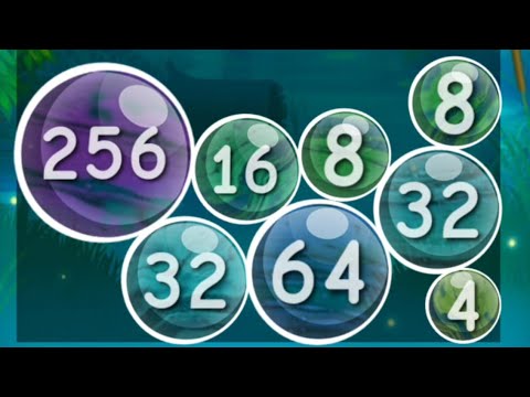 Double the Bubble 2048 - Merge Unlock 64,128,256,512 Gameplay Android iOS