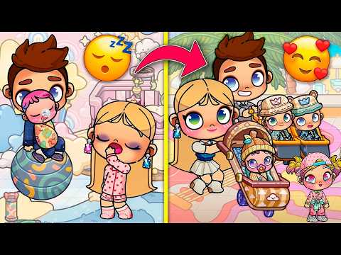 РУТИНА С МАЛЫШОМ 🌸👶🍼 в AVATAR WORLD ИСТОРИЯ СЕМЬИ ОБНОВЛЕНИЕ СЕКРЕТЫ СЕРИАЛ