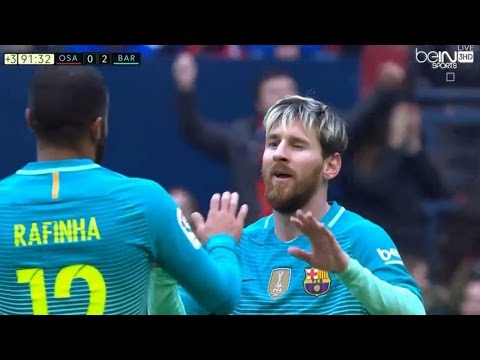Lionel Messi vs Osasuna (Away) 10/12/2016 HD 720p