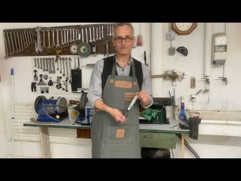 Tormek T8, eine Schere schleifen 👌😊