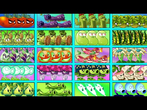 Random 20 Best Plants Battlez - Who Will Win? - PvZ 2 Team Plant vs Team Plant