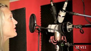 Video thumbnail for JZ Microphones J1 vs V11 / RodeNT1-a / AudixCX-112b / NeumannTLM-102 - Female Voice by JZMicrophones