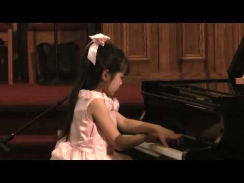 Umi Garrett (age 9)-- Mendelssohn  Spinning Song